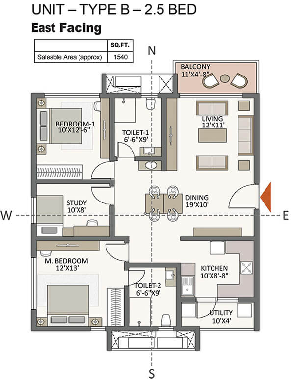 Prestige Evergreen Floor Plan